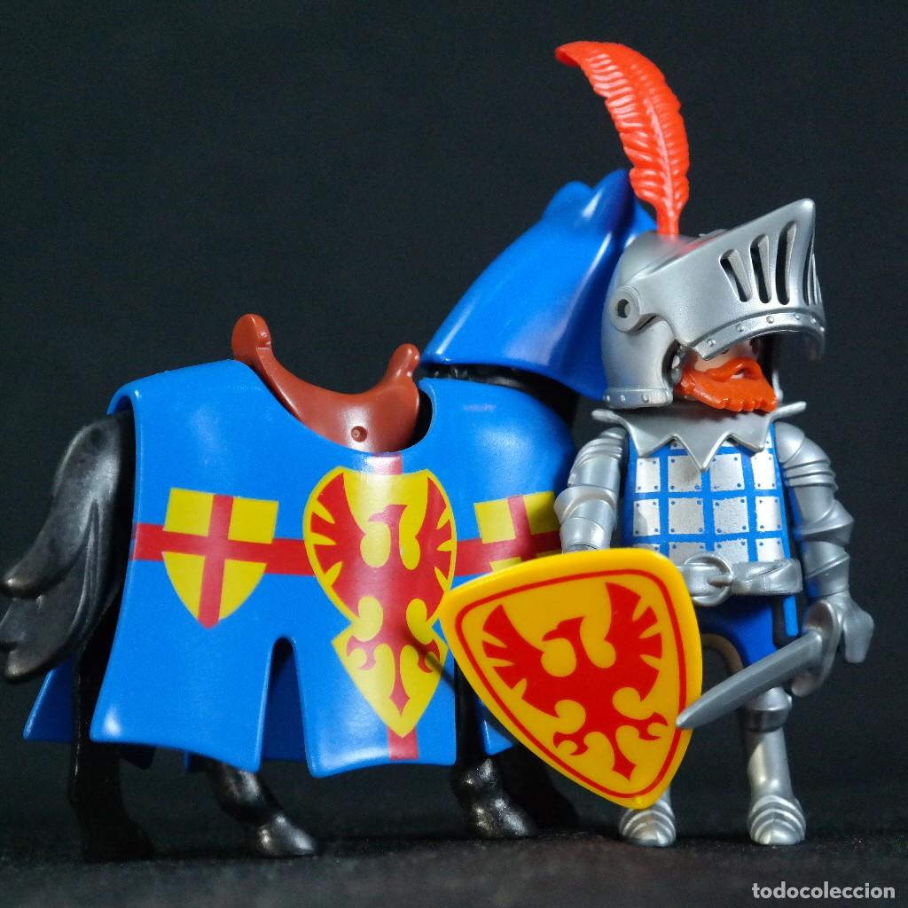 Playmobil: Playmobil caballero medieval con caballo ☼