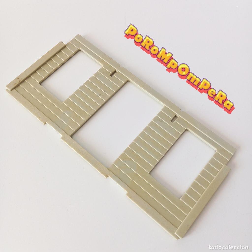 Playmobil: PLAYMOBIL ANTIGUA FACHADA OFICINA SHERIFF OESTE 1&ordf; &Eacute;POCA 3423 PARED ENTRADA A&Ntilde;OS 70 80