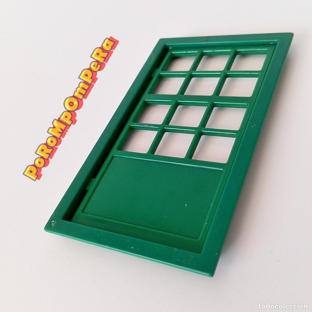 Playmobil: PLAYMOBIL PUERTA VERDE 3419 342X 3430 EDIFICIO OESTE &Eacute;POCA MEDIEVAL SHERIFF'S OFFICE SALOON +