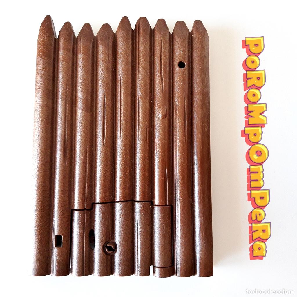 Playmobil: PLAYMOBIL EMPALIZADA TRAMPILLA FUERTE OESTE SYSTEM X 5245 6427 PUERTA PEQUE&Ntilde;A FRT