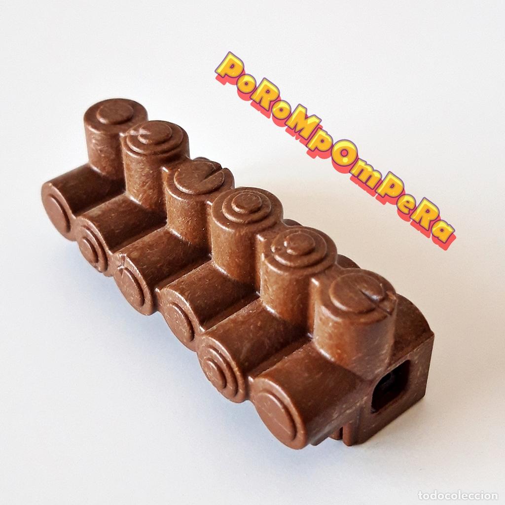 Playmobil: PLAYMOBIL COLUMNA DE TRONCOS FUERTE OESTE SYSTEM X 5245 6427 CONECTOR PARED TEJADO FRT