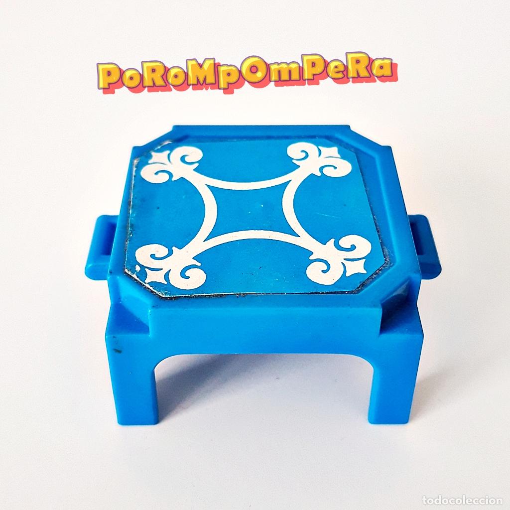 Playmobil: PLAYMOBIL PODIO AZUL LEONES CIRCO 1&ordf; &Eacute;POCA 3517 SIMILAR 3646 3727 4061 PLATAFORMA ACROBACIA TIGRE J6