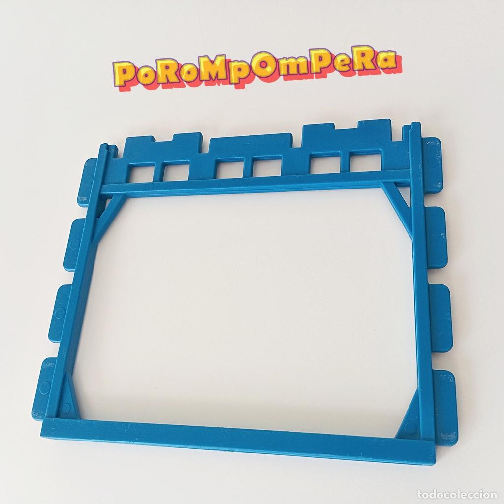 Playmobil: PLAYMOBIL BASTIDOR AZUL ESTRUCTURA M&Uacute;SICOS CIRCO 1&ordf; &Eacute;POCA 3510 PARED PLATAFORMA ESCENARIO STECK