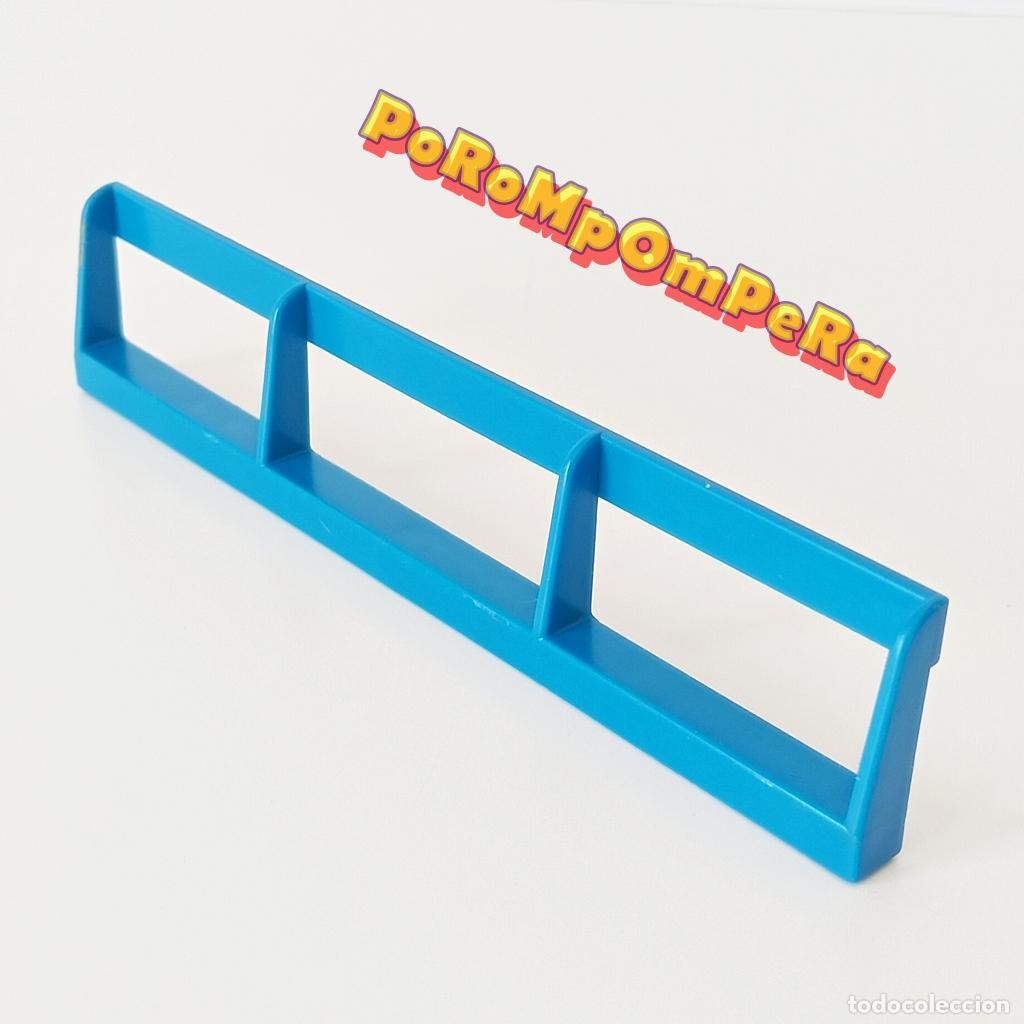 Playmobil: PLAYMOBIL BARANDILLA LATERAL AZUL CIRCO 1&ordf; &Eacute;POCA 3510 ESCENARIO PLATAFORMA BANDA M&Uacute;SICOS