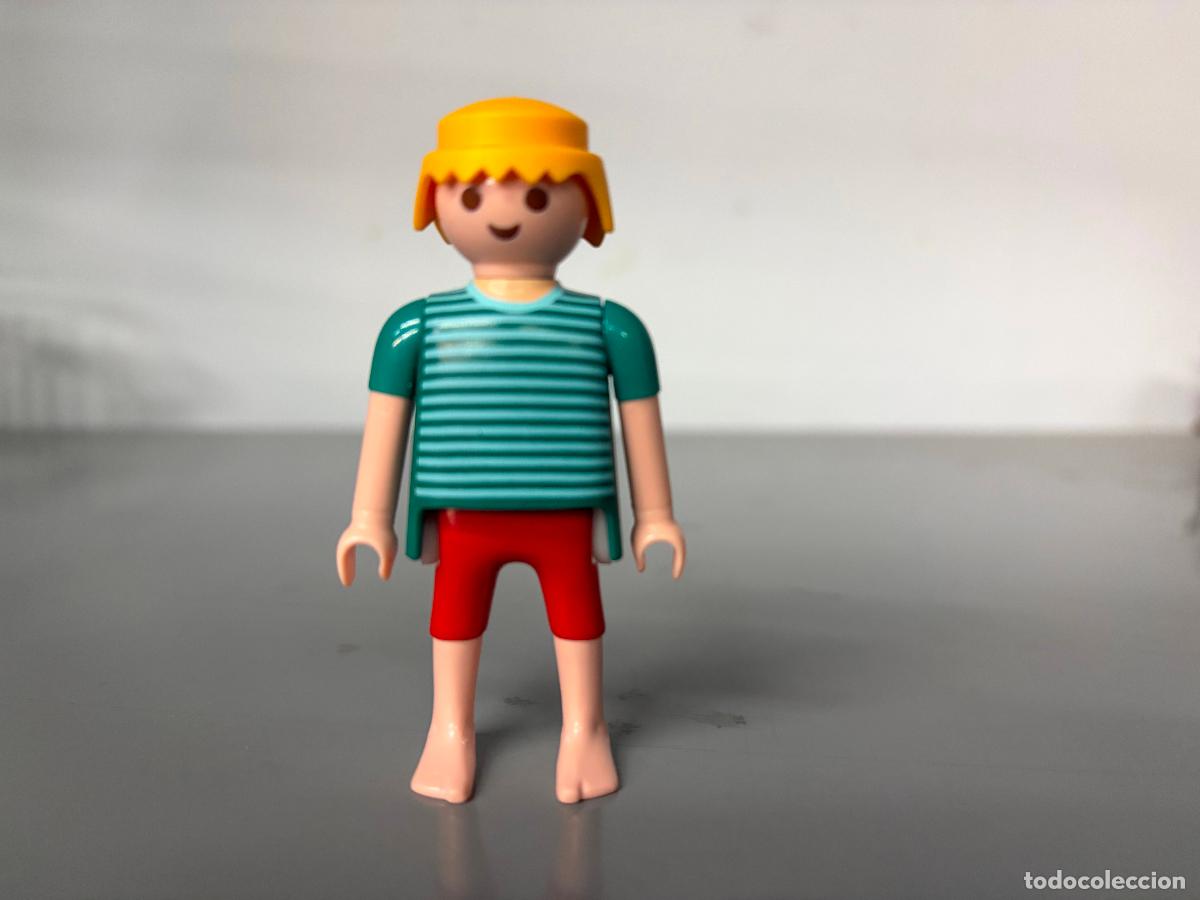 Playmobil: playmobil figura bermudas verano hombre rubio -oferta
