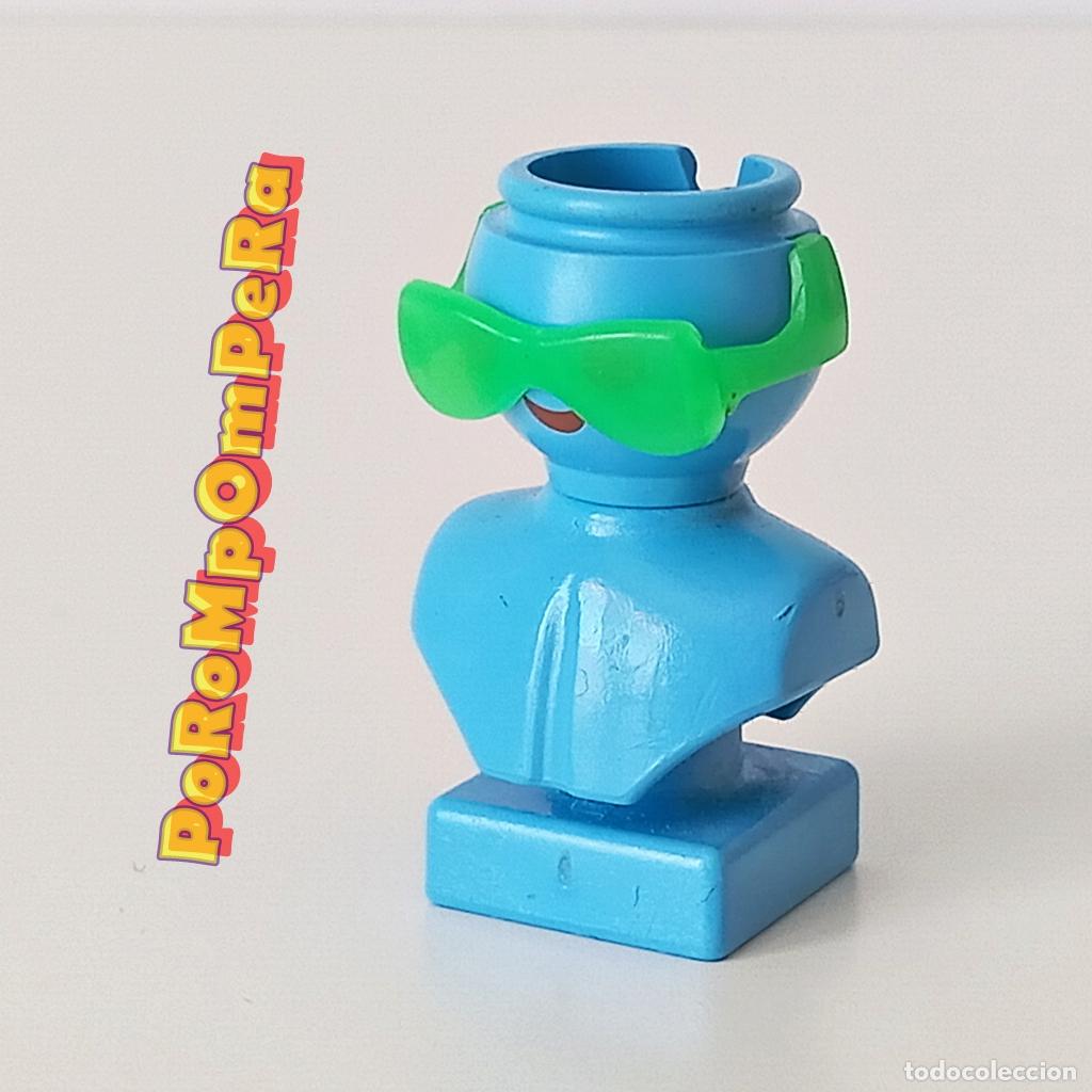 Playmobil: PLAYMOBIL GAFAS VERDES JUGADOR DE CURLING 3686 CUSTOM/COMPLETAR E9