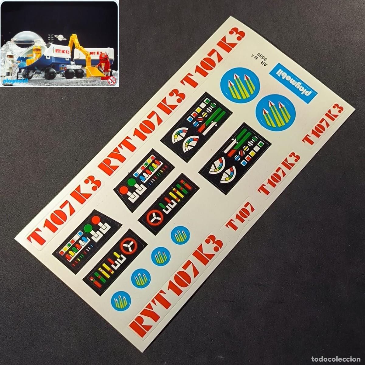 Playmobil: Playmobil calcomania de vehiculo espacial 3559 ☼