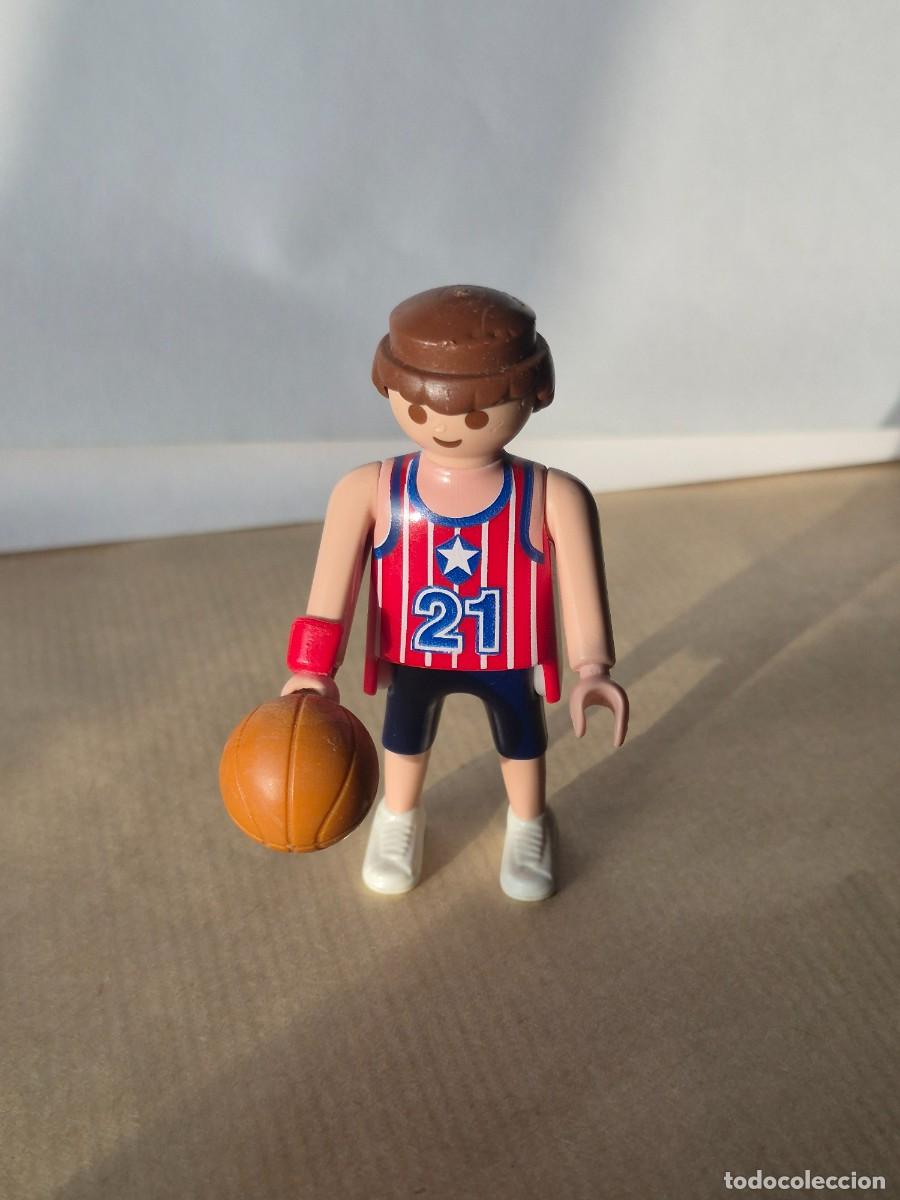 Playmobil: Figura jugador baloncesto basket complemento accesorio Playmobil