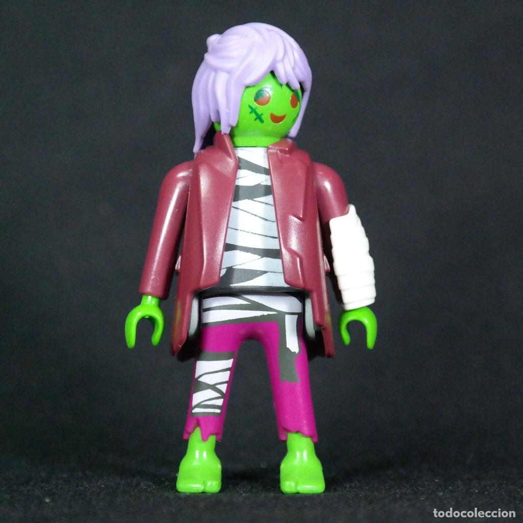 Playmobil: Playmobil zombie con pelo violeta ☼