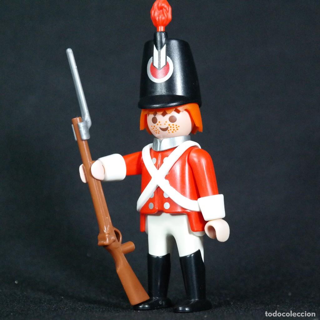 Playmobil: Playmobil soldado ingles pelirojo ☼