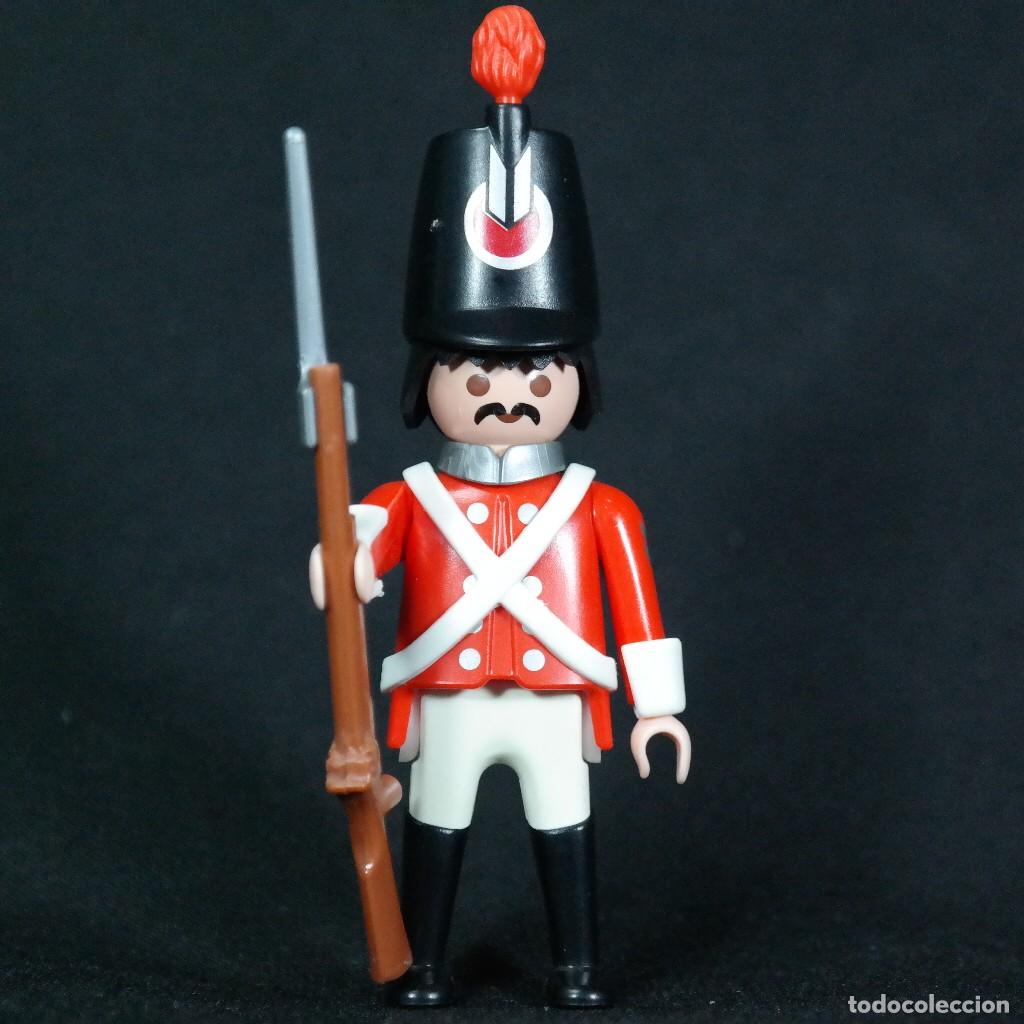 Playmobil: Playmobil soldado ingles con bigotes ☼