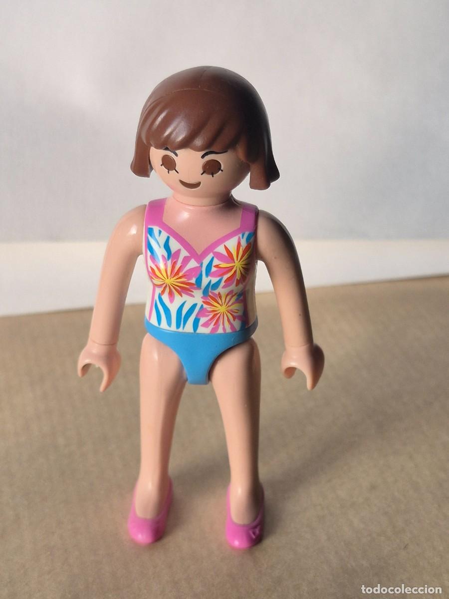 Playmobil: Figura ba&ntilde;ista playa complemento accesorio Playmobil