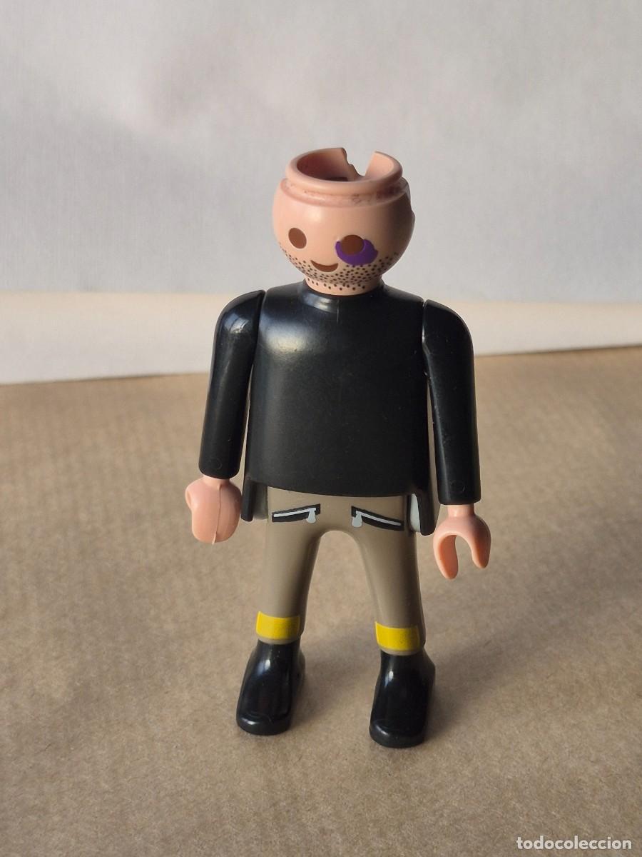 Playmobil: Figura maleante pelea preso complemento accesorio Playmobil
