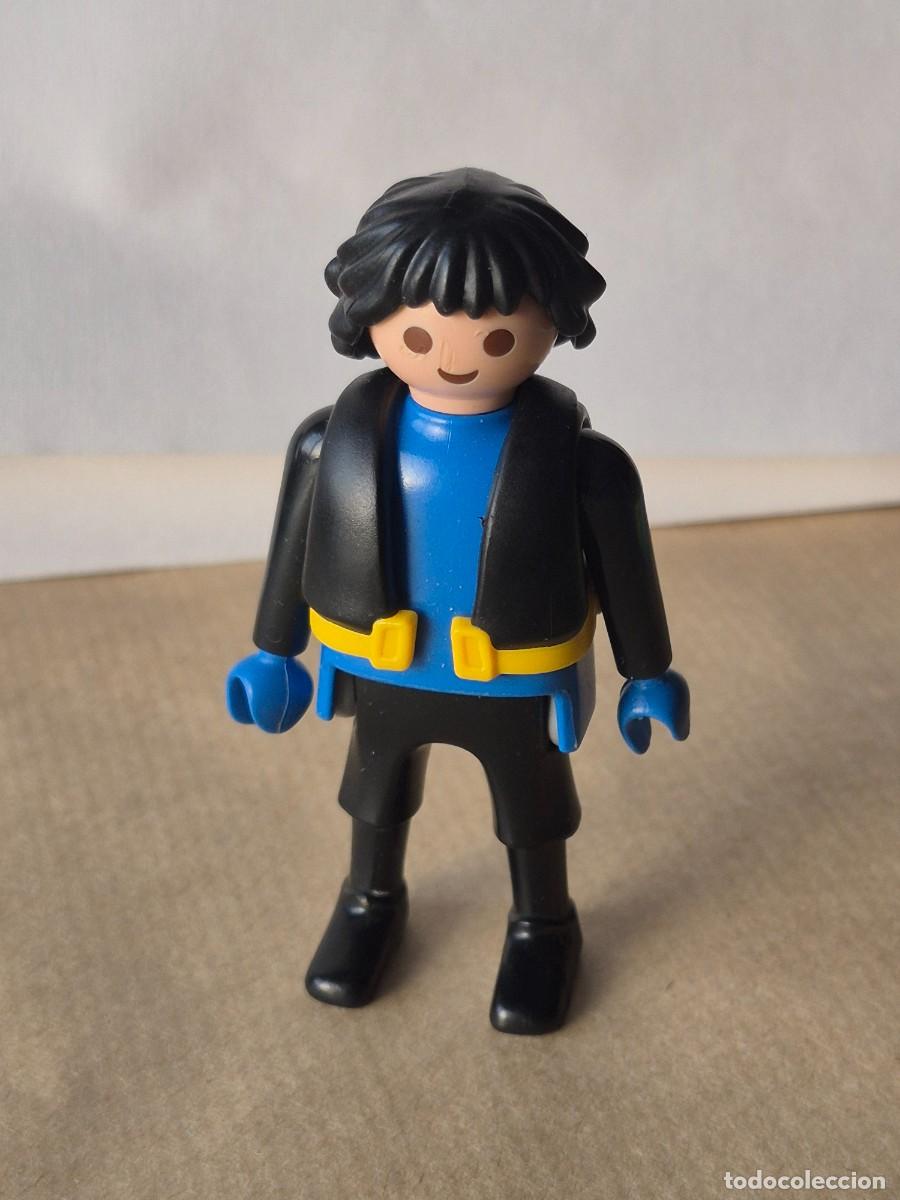 Playmobil: Figura polic&iacute;a bombero emergencias complemento accesorio Playmobil