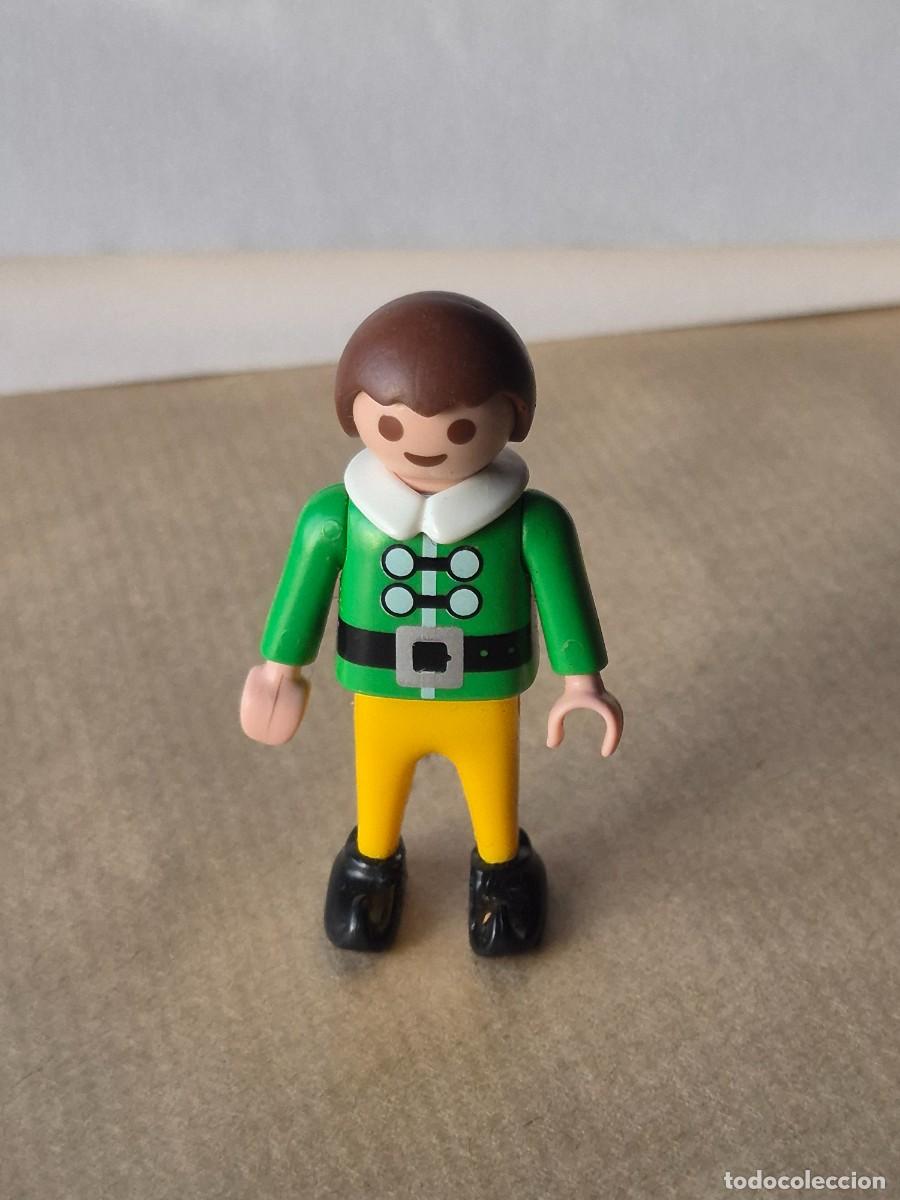 Playmobil: Figura elfo ni&ntilde;o navidad complemento accesorio Playmobil