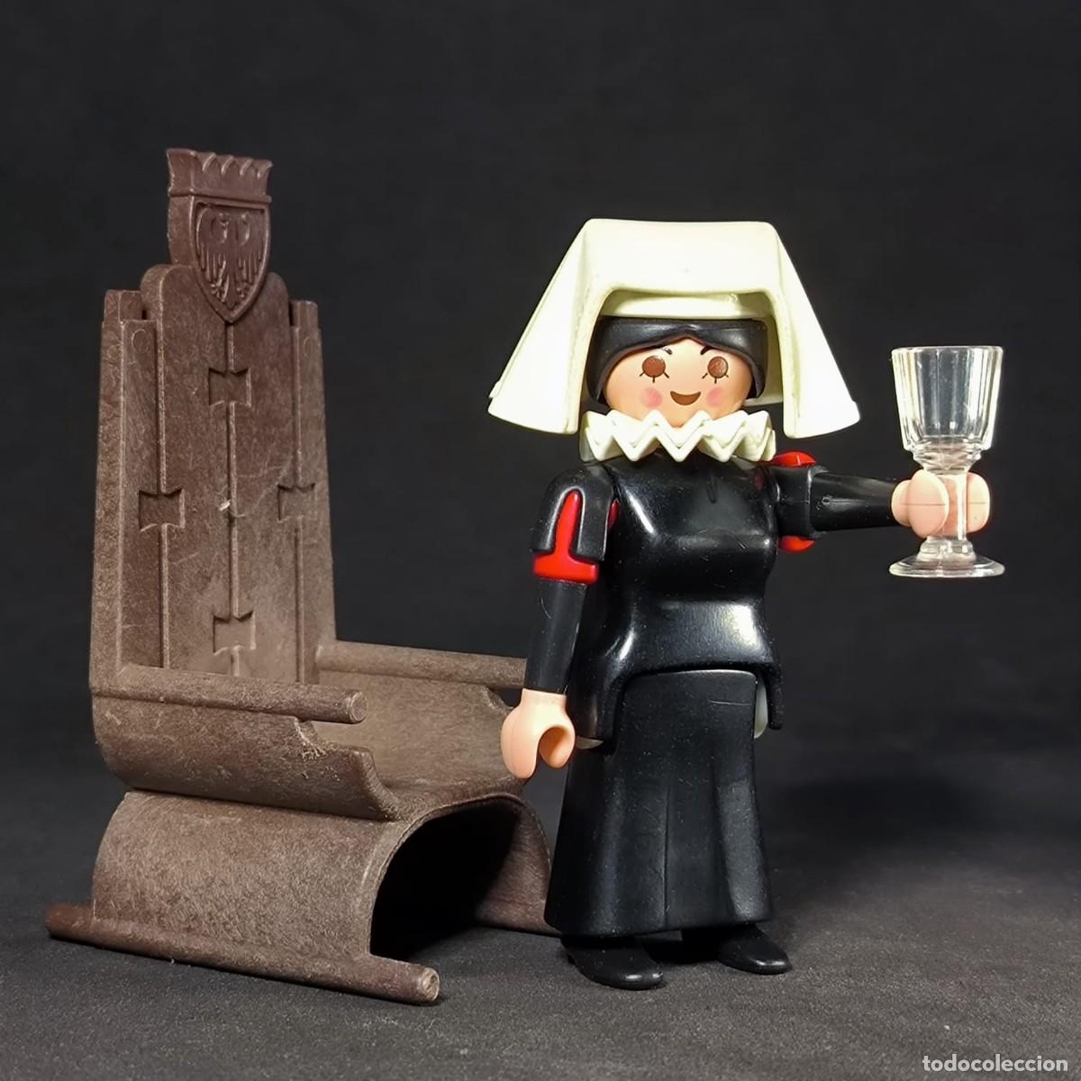 Playmobil: Playmobil dama medieval con trono ☼