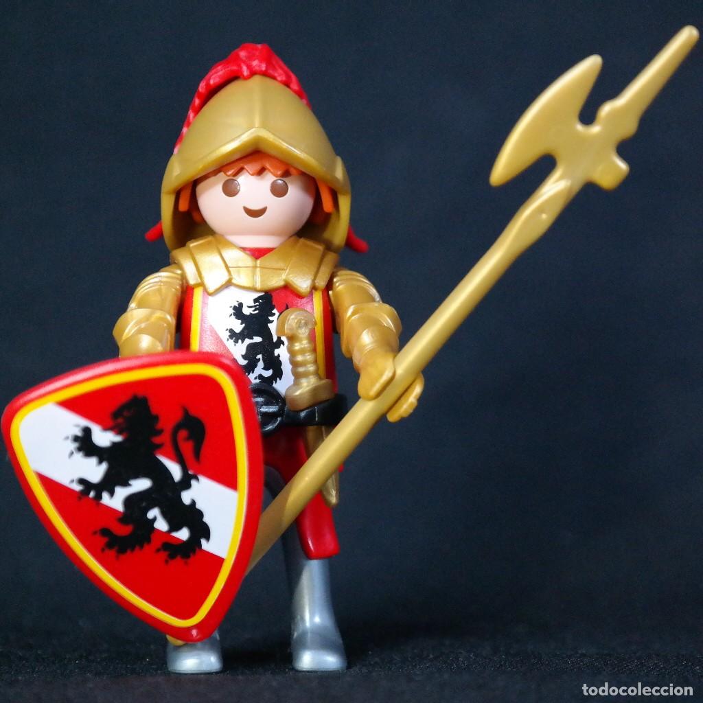 Playmobil: Playmobil caballero de leon dorado ☼