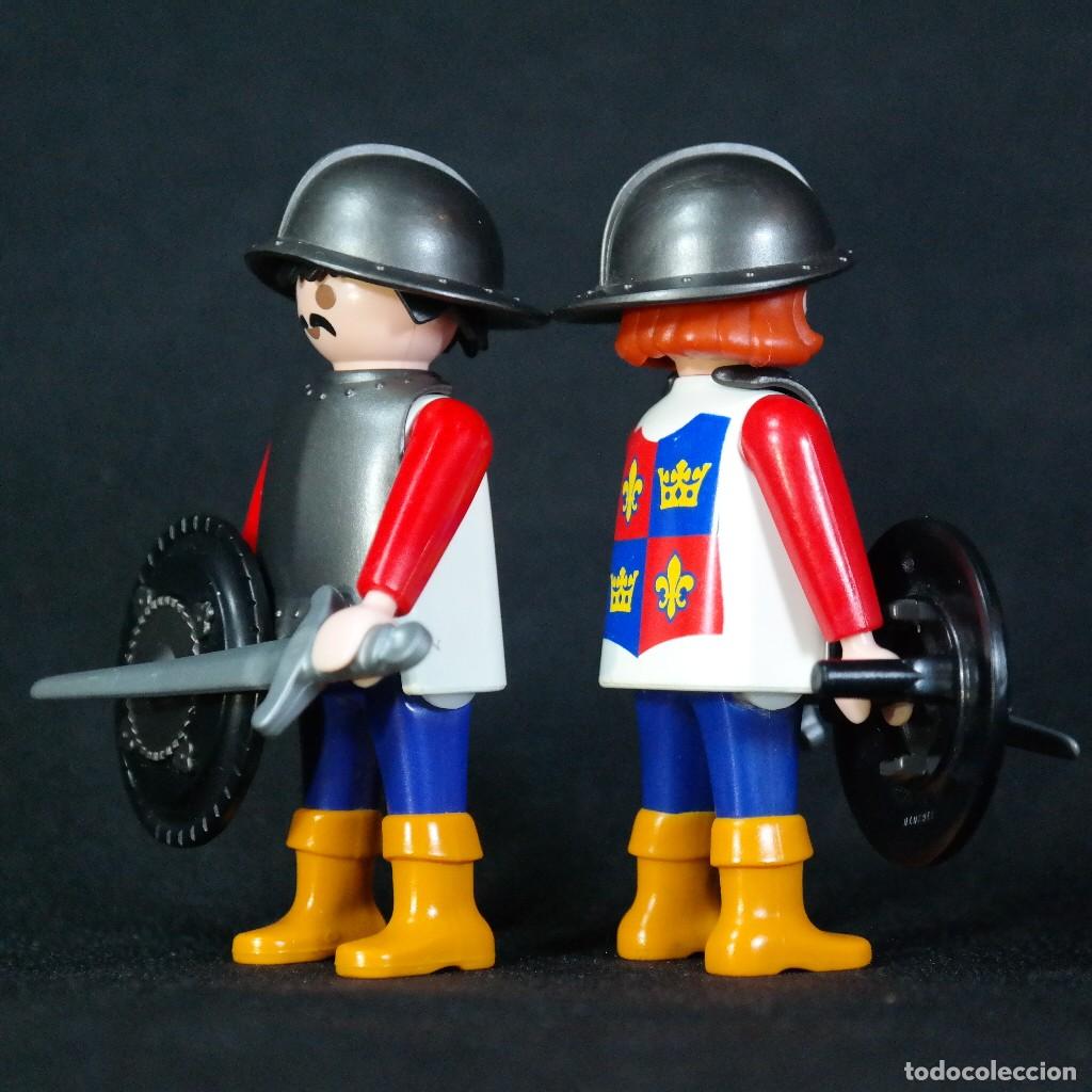 Playmobil: Playmobil dos caballeros flor de lys ☼