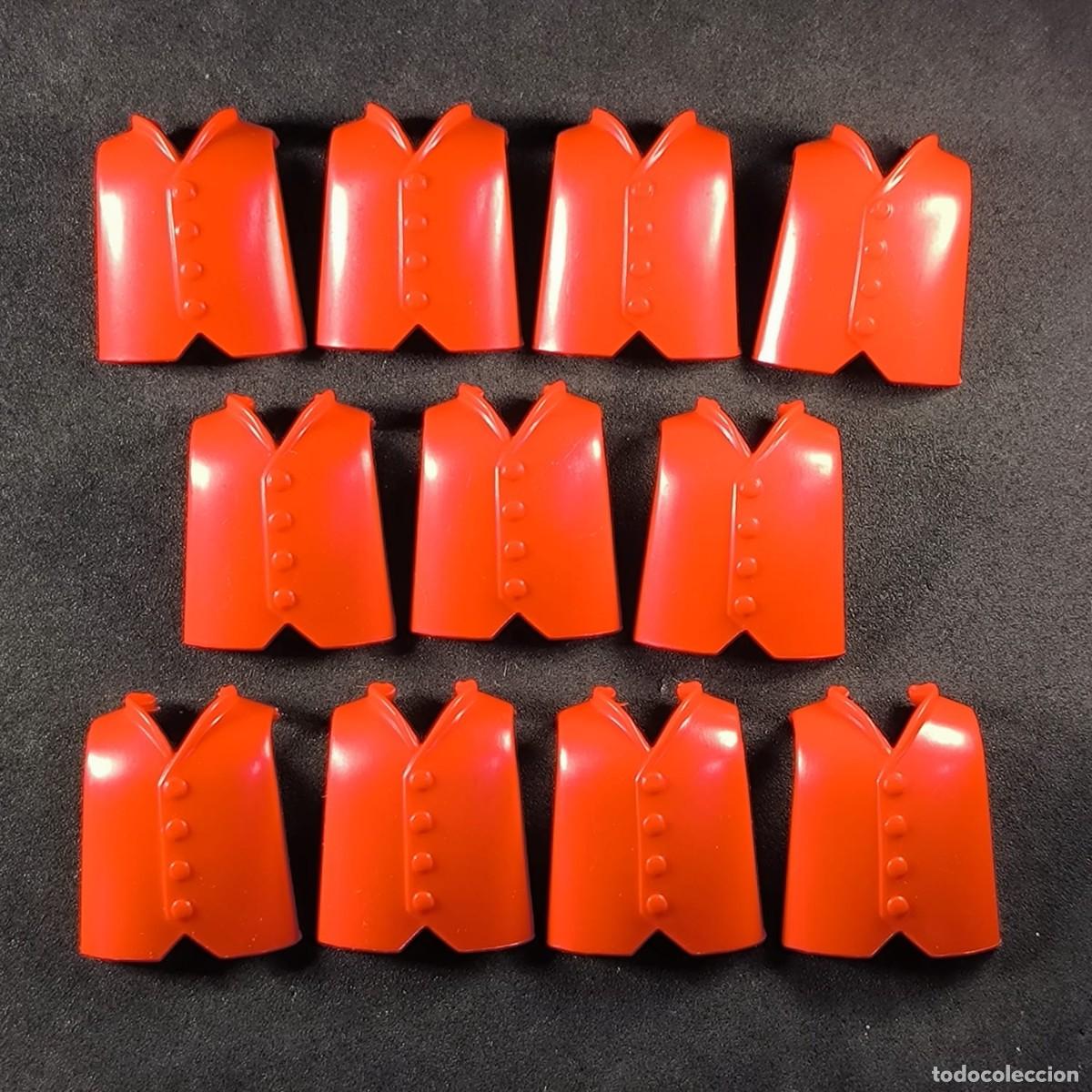 Playmobil: Playmobil chalecos rojos ☼