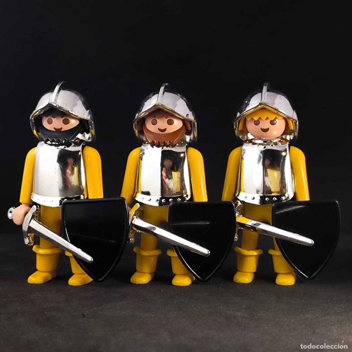 Playmobil: Playmobil 3 caballeros medievales ☼