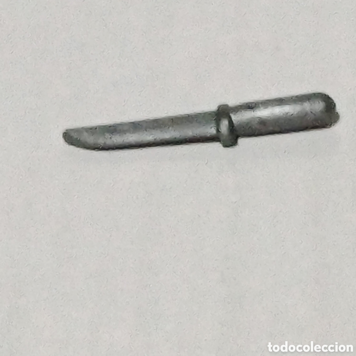 Playmobil: Pieza playmobil cuchillo carnicero gris metalizado