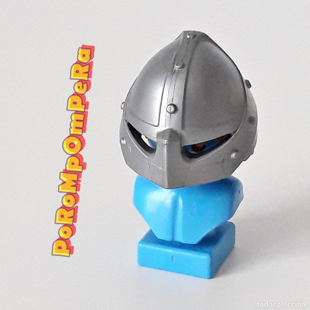 Playmobil: PLAYMOBIL CASCO PLATEADO PROTECTOR 4006 4147 4835 5420 5996 6005 6847 VISOR CABALLERO MEDIEVAL GR4