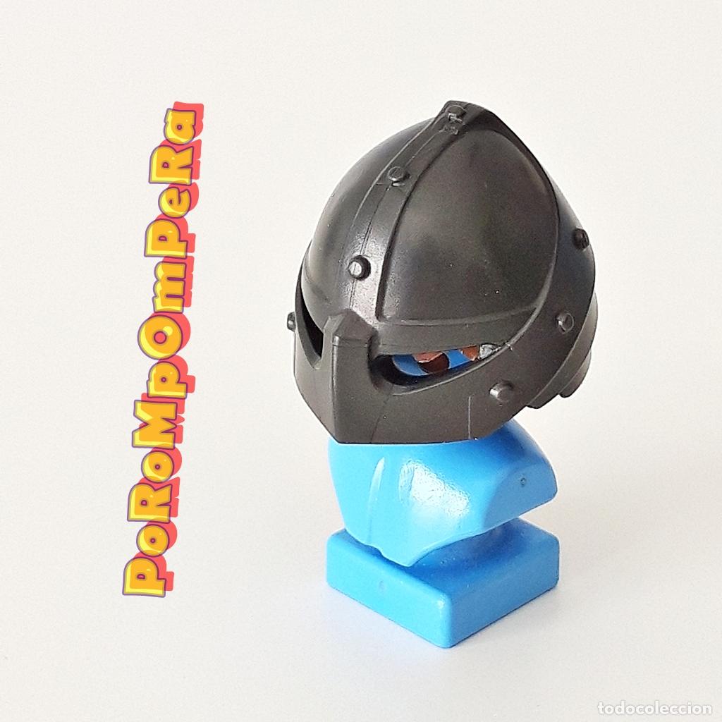 Playmobil: PLAYMOBIL CASCO OSCURO PROTECTOR NARIZ 4837 ? VISOR CABALLERO MEDIEVAL A8