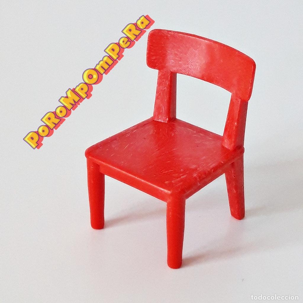 Playmobil: PLAYMOBIL SILLA ROJA CL&Aacute;SICA 3974 4398 6120 CALENDARIO ADVIENTO OESTE OFICINA SHERIFF GRANJA R5