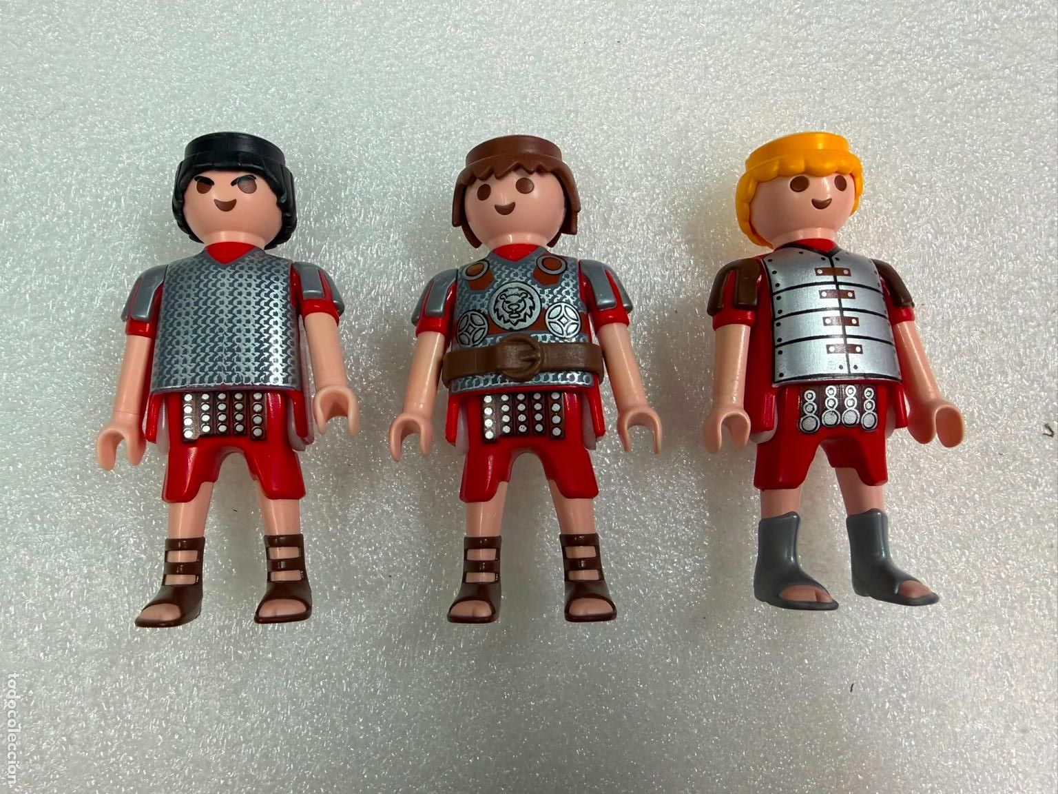 Playmobil: playmobil lote 3 figuras variadas romano -oferta