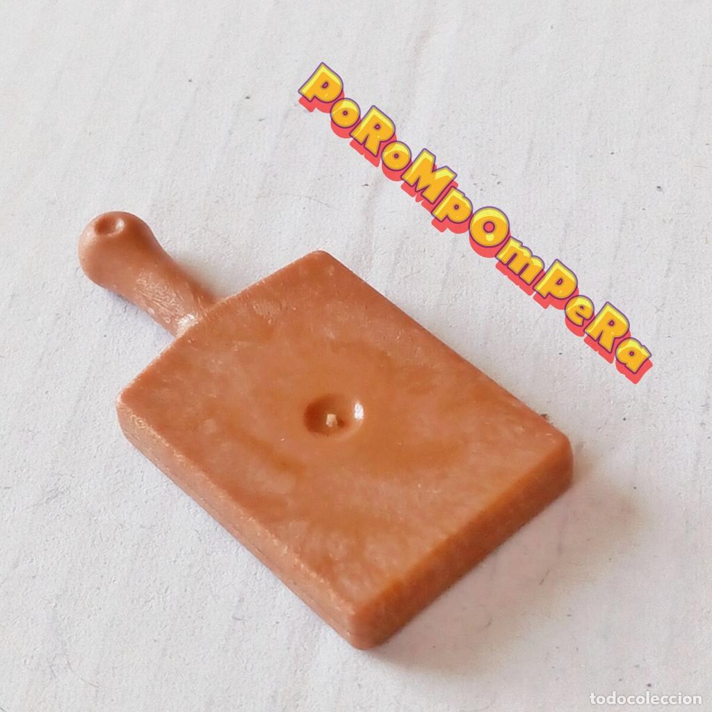 Playmobil: PLAYMOBIL TABLA DE CORTAR MARR&Oacute;N 5422 70805 COCINA COMIDA COCINERO CHEF T9