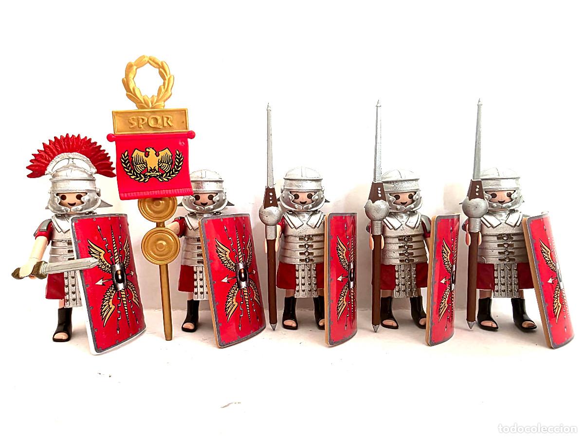 Playmobil: Playmobil 5 Legionarios Romanos cABALLERIA CUSTOM cENTURION BELEN 4273 4274 4275 4276 4277 4278 427