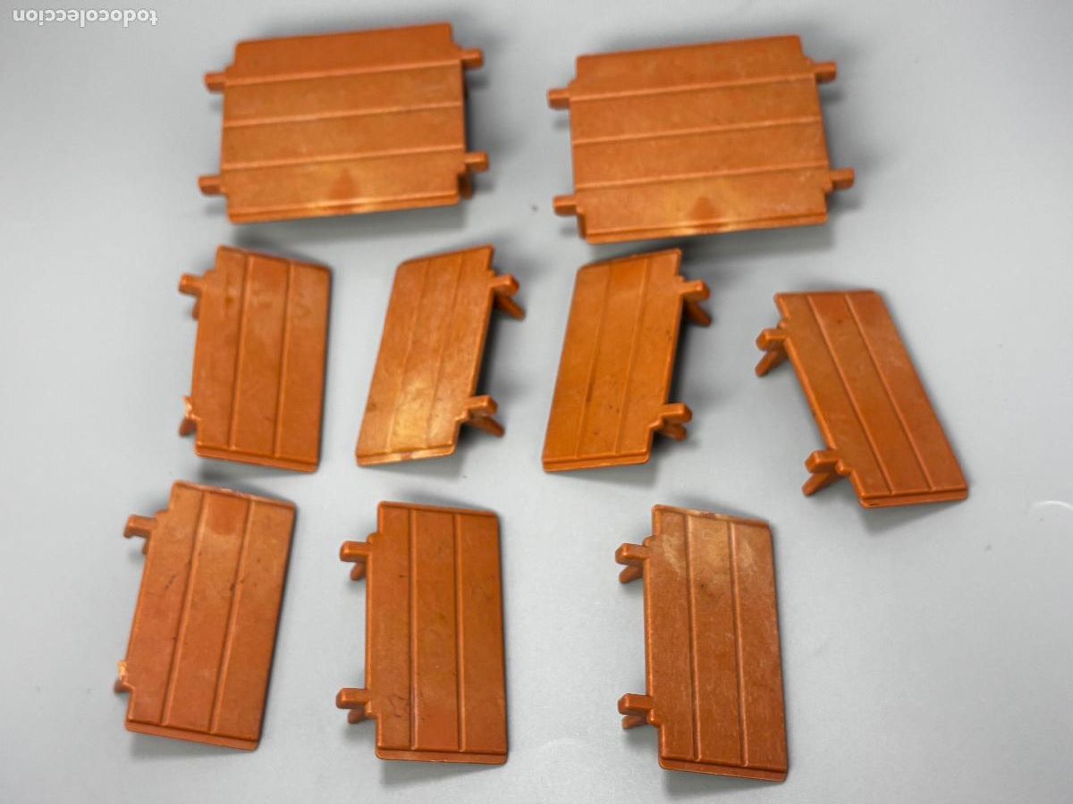 Playmobil: Playmobil lote base cuadrada alargada con defecto castillo medieval