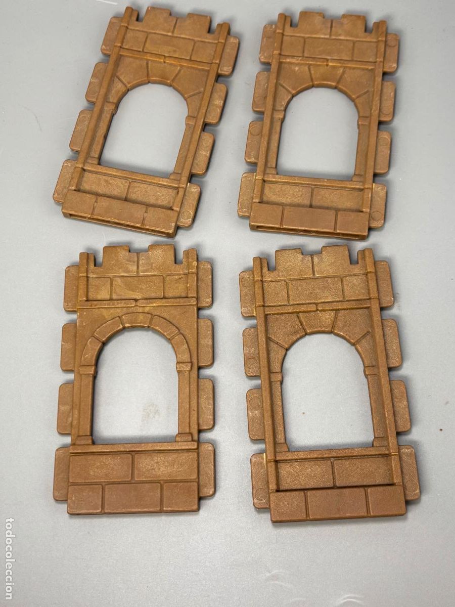 Playmobil: Playmobil lote pared con huevo ventana torre castillo medieval