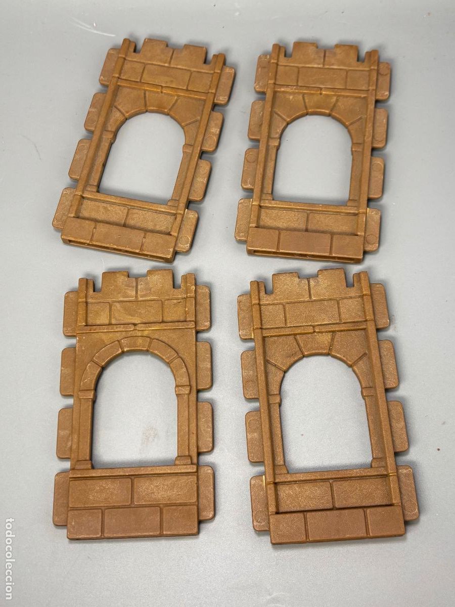 Playmobil: Playmobil lote pared con huevo ventana torre castillo medieval