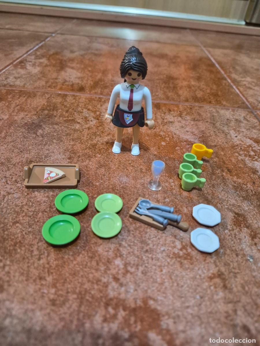 Playmobil: Figura pizzera pizza italia complemento accesorio Playmobil