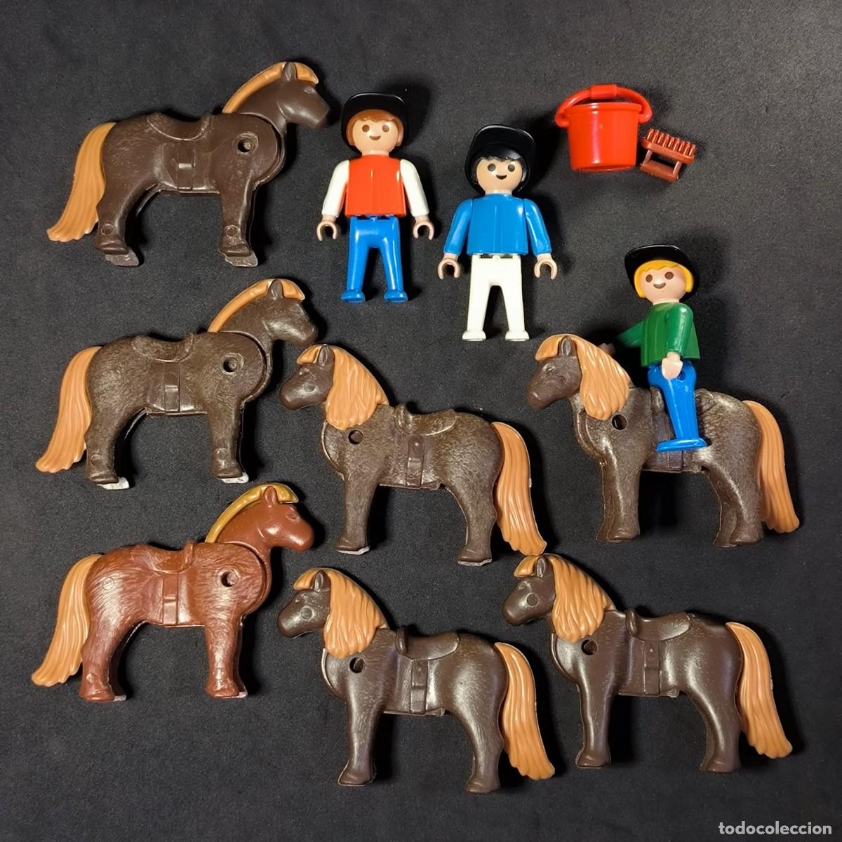 Playmobil: Playmobil ni&ntilde;os con ponys ☼