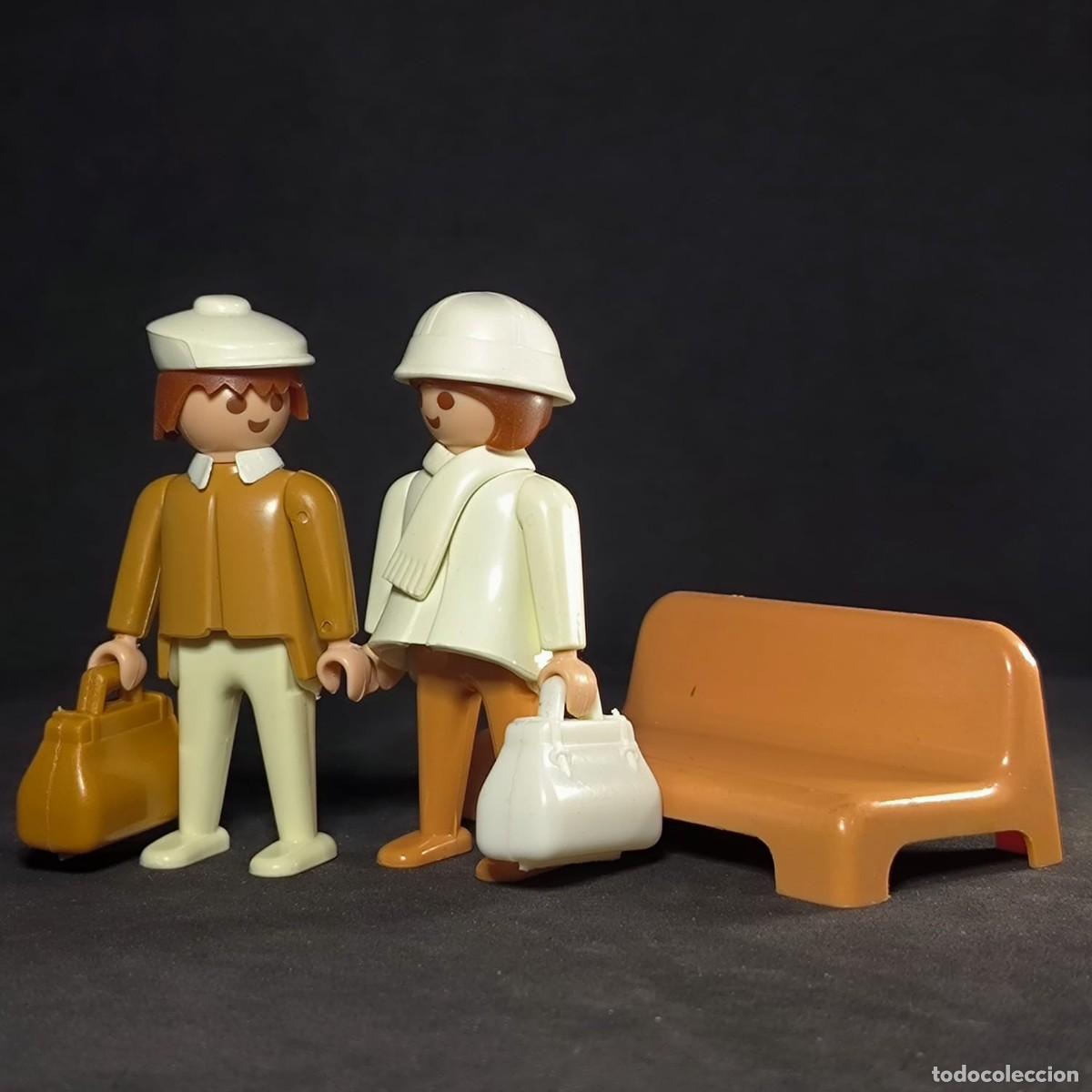 Playmobil: Playmobil pareja con banco ☼