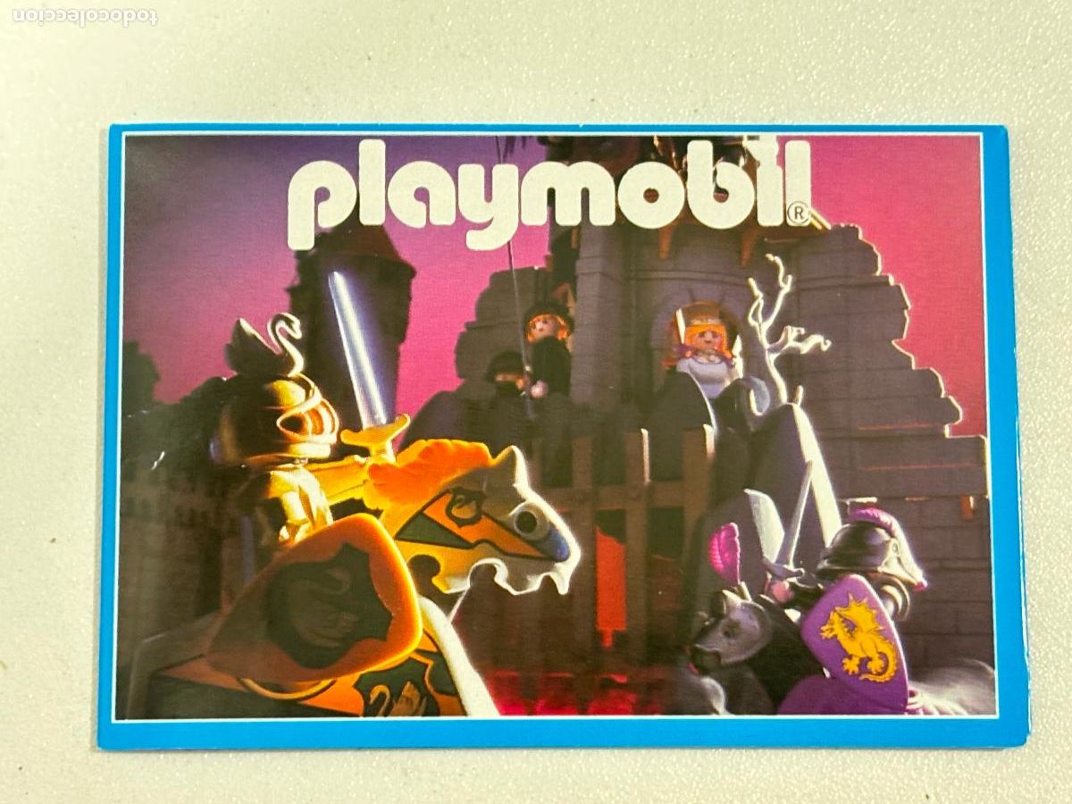 Playmobil: Playmobil folleto desplegable propaganda mini
