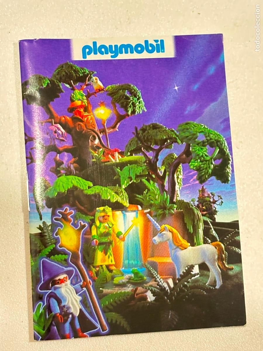 Playmobil: Playmobil folleto desplegable propaganda mini
