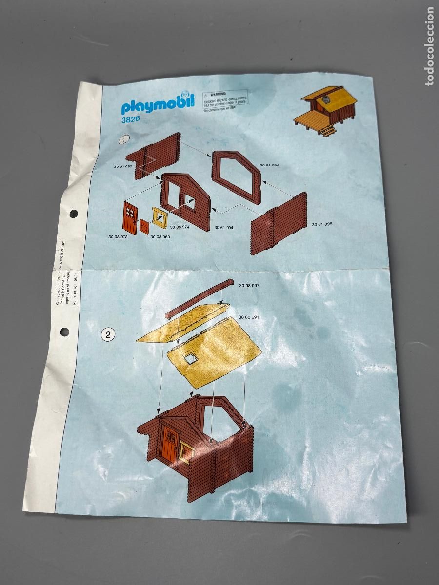 Playmobil: Playmobil 3826 instrucciones montaje