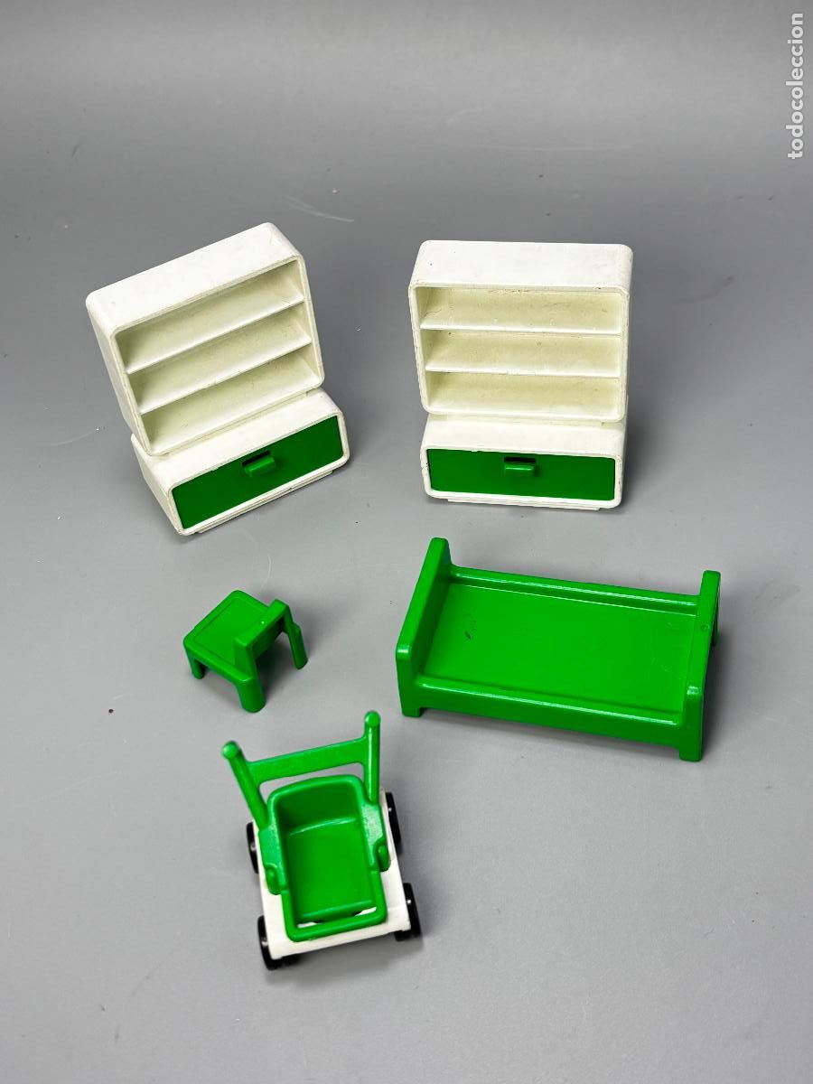 Playmobil: Playmobil 3417 mueble cama silla silla bebe dormitorio ni&ntilde;os