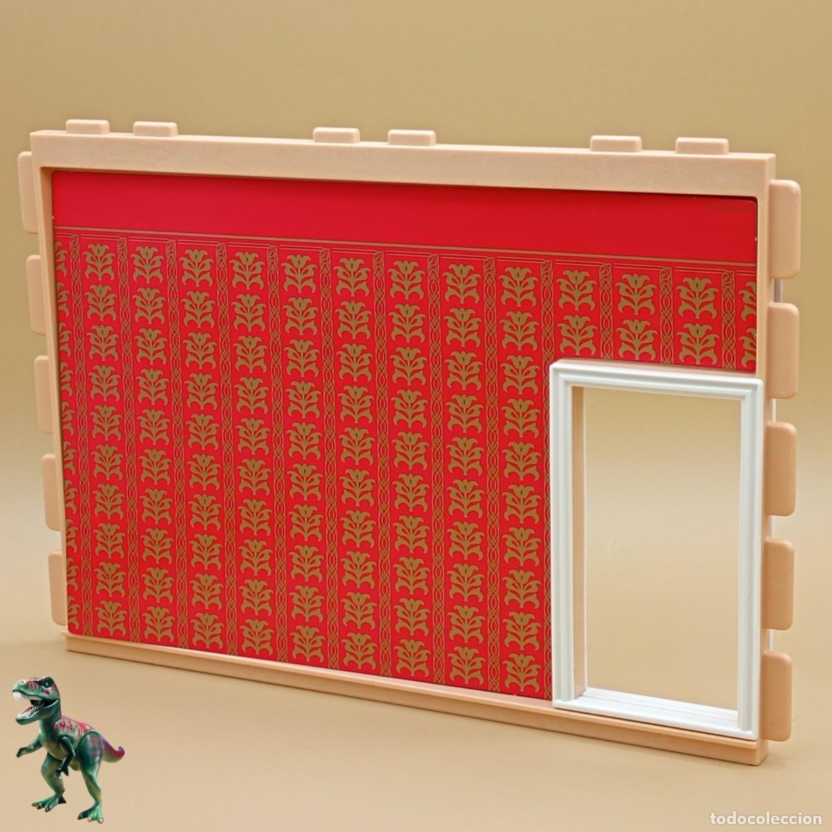 Playmobil: Playmobil pared con papel muro interior divisorio puerta mansion victoriana 5300 5305 7411