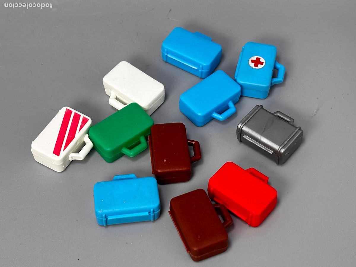 Playmobil: Playmobil lote malet&iacute;n varios colores