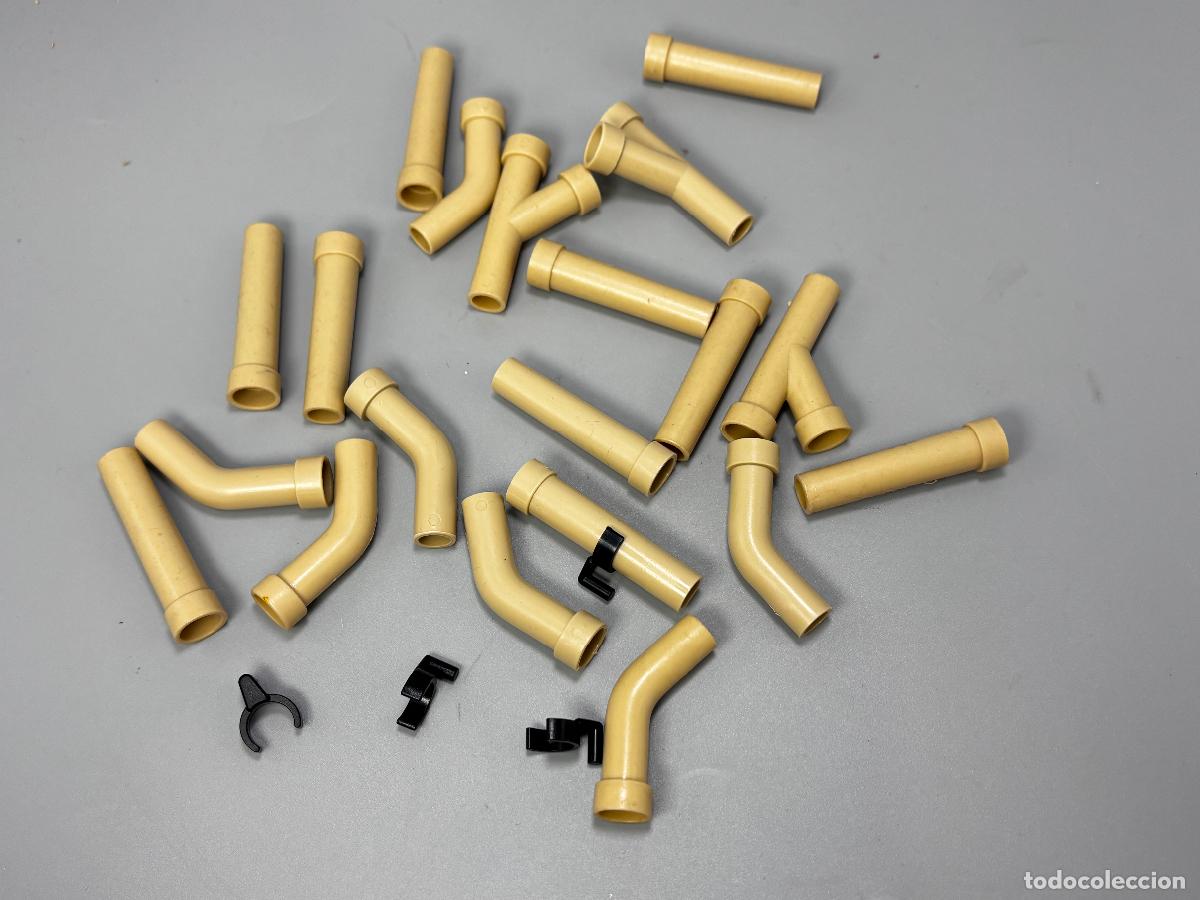 Playmobil: Playmobil lote tubo beige de obra con agarres