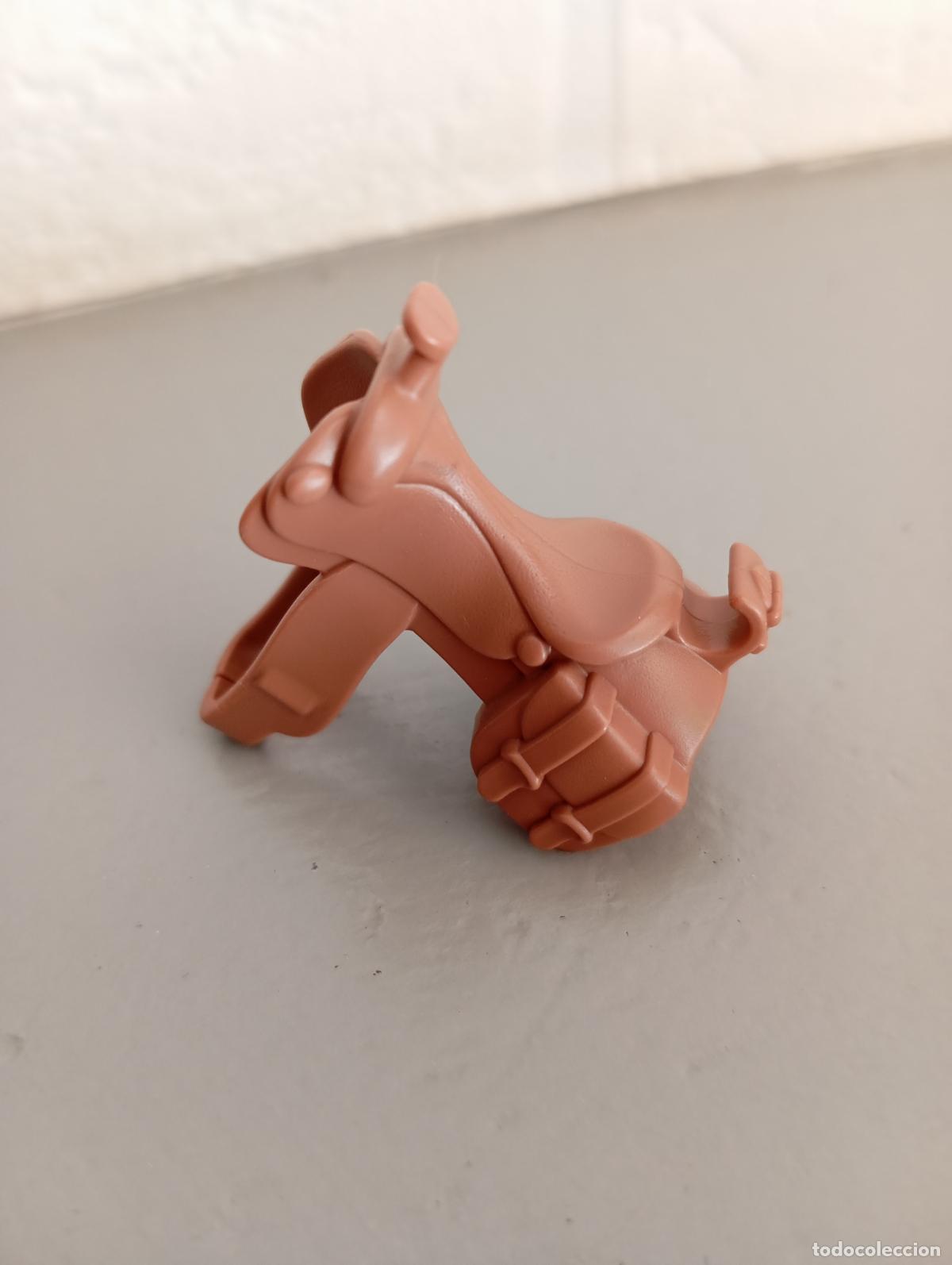 Playmobil: C0025 Playmobil Silla de Montar marr&oacute;n