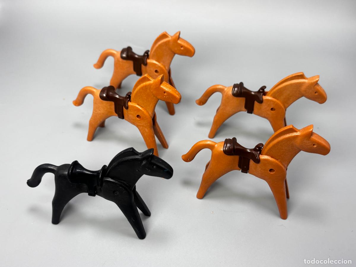 Playmobil: Playmobil lote caballo con silla de montar