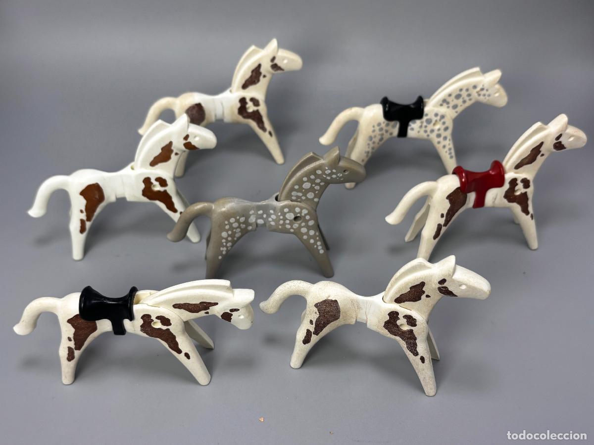 Playmobil: Playmobil lote caballo con silla de montar