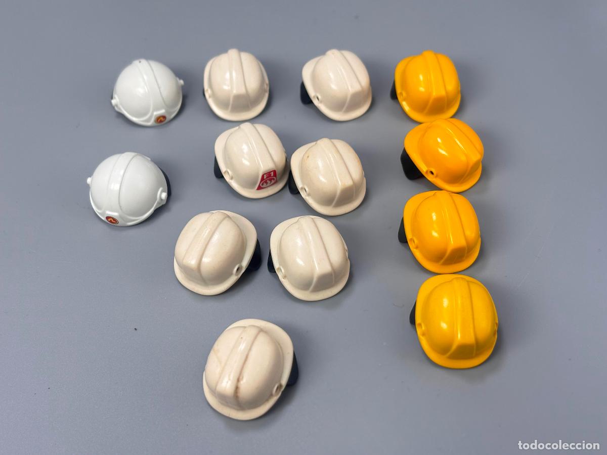 Playmobil: Playmobil lote casco bombero sin visera
