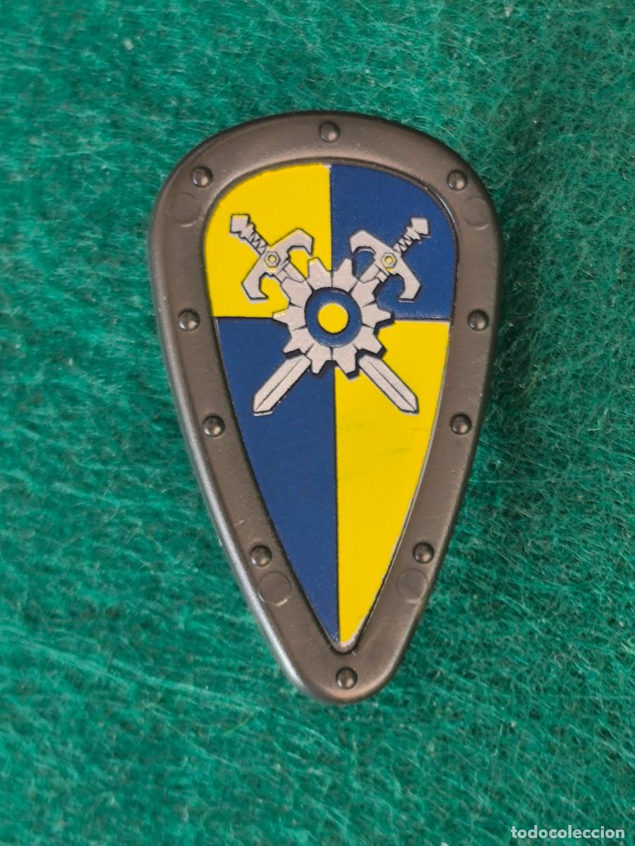 Playmobil: Playmobil escudo cometa caballero medieval antracita amarillo azul marino espadas cruzadas vikingos