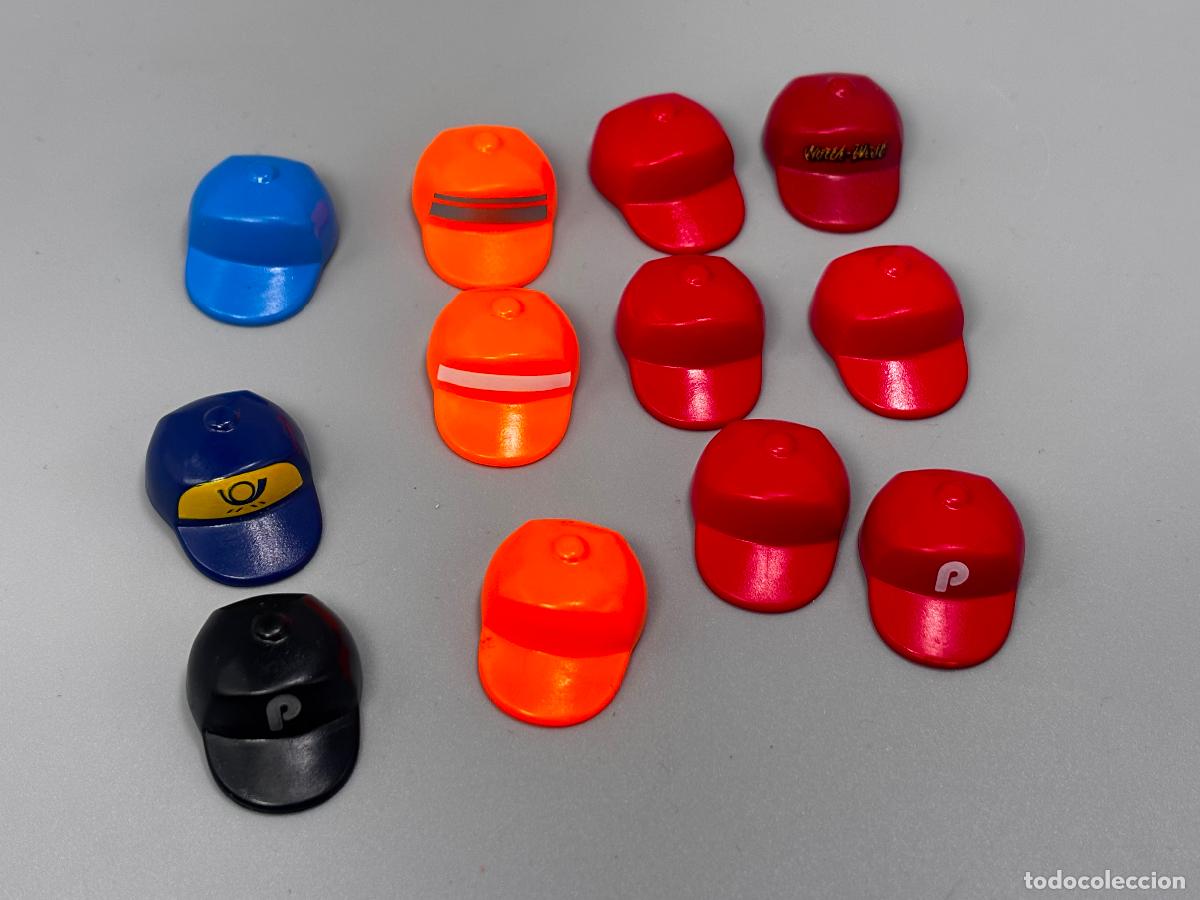 Playmobil: Playmobil lote gorra varios colores